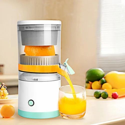 Electric Citrus Juicer Machine – Fresh Orange & Lemon Juice Maker | Portable Juicer | LexaroMart