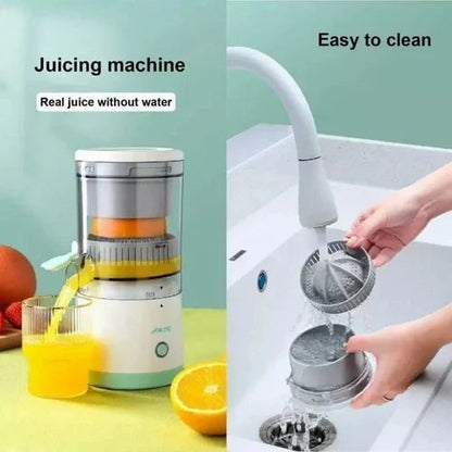 Electric Citrus Juicer Machine – Fresh Orange & Lemon Juice Maker | Portable Juicer | LexaroMart