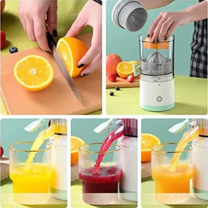 Electric Citrus Juicer Machine – Fresh Orange & Lemon Juice Maker | Portable Juicer | LexaroMart